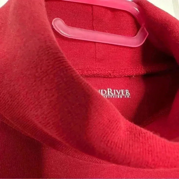 Wind River Turtle Neck Shirt Long Sleeved Red Size Small - Picture 5 of 16